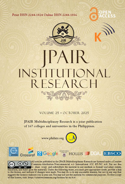 					View Vol. 25 No. 1 (2025): October
				